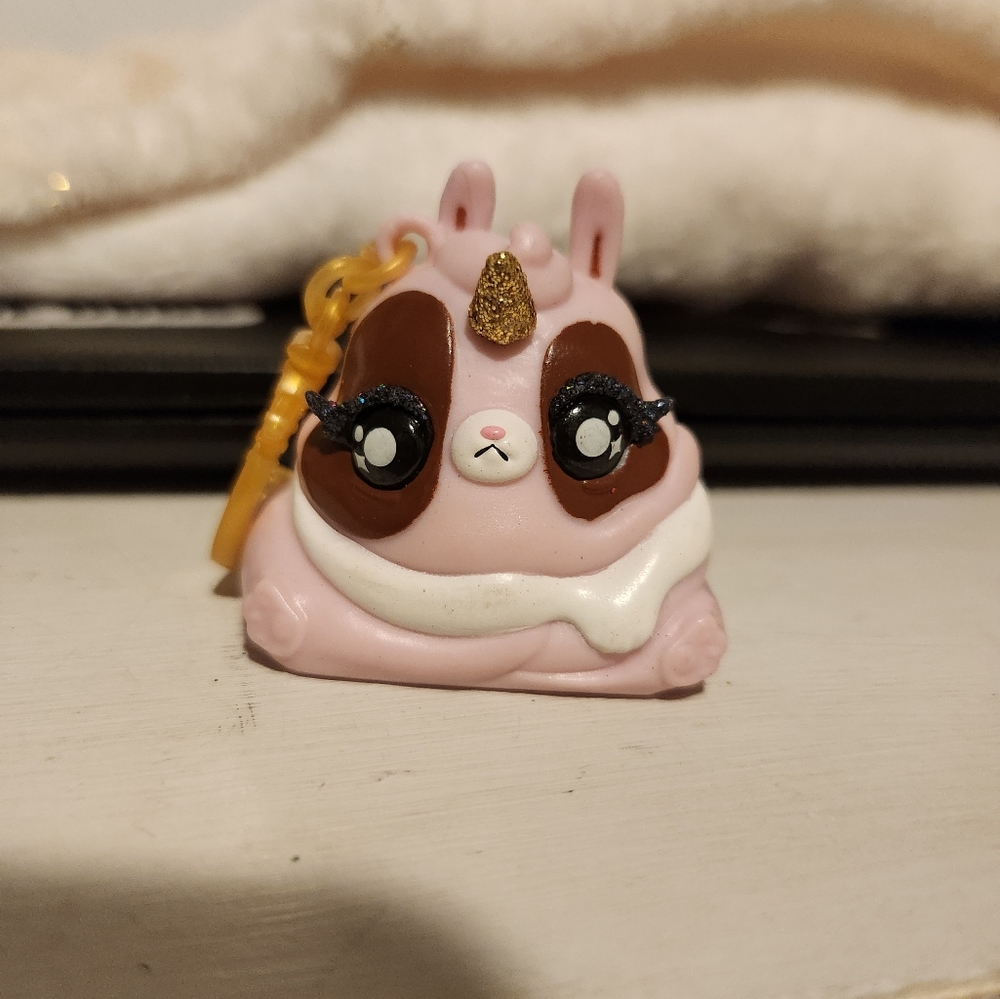 Poopsie unicorn slime empty Keychain.